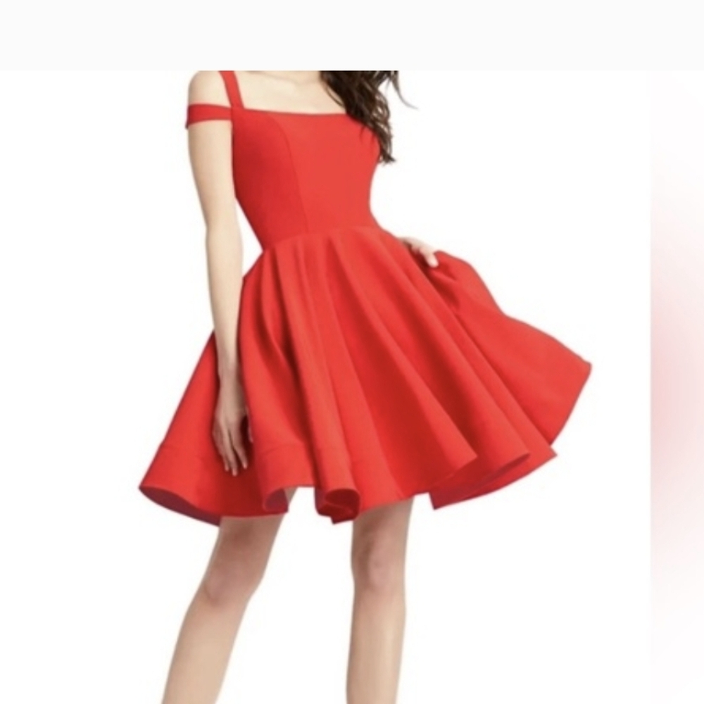 NWT ILEENA for Mac Duggal Red Cocktail Dress